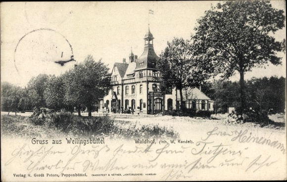 Ansichtkaart Hamburg Wandsbek Wellingsbüttel, Waldhof