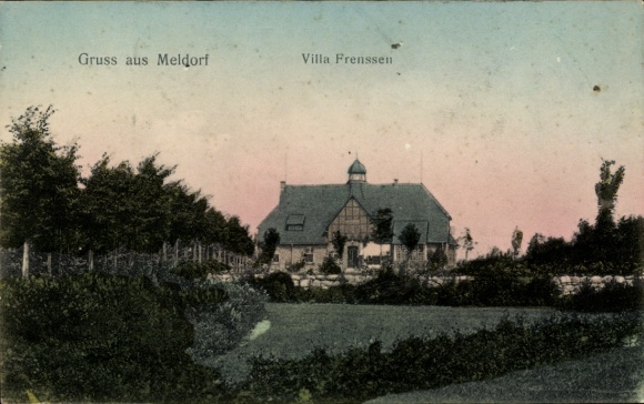 Ak Meldorf in Holstein, Villa Frenssen