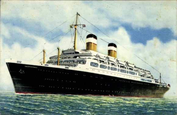 Ak-stoomboot SS Independence, American Export Lines