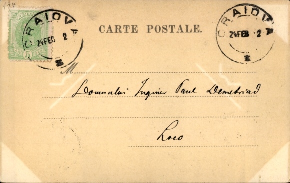 Artist Postcard Abdülhamid II, Sultan of the Ottoman Empire, caricature