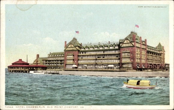 Ak Hampton Virginia USA, Hotel Chamberlin, Old Point Comfort