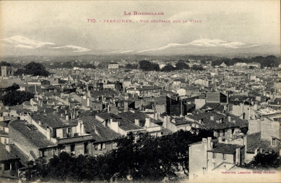 PC Perpignan Pyrénées Orientales, general view