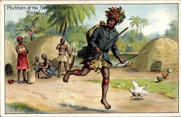 Ak Natal Südafrika, Postmen of the British Empire