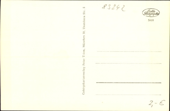 Postcard Reit im Winkl, Glapf Alm with cattle herd and house view