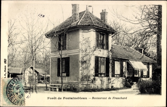 KP Fontainebleau Seine et Marne, Foret, Le Restaurant Franchard
