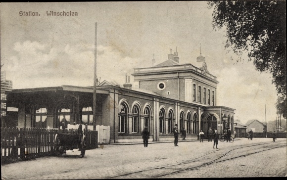 PC Winschoten Groningen Netherlands, railway station