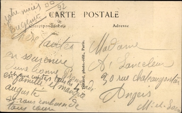 Postcard Suresnes Hauts de Seine, Rue du Mont Valérien