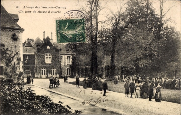 PC Vaux de Cernay Yvelines, L'Abbaye, A day of hunting
