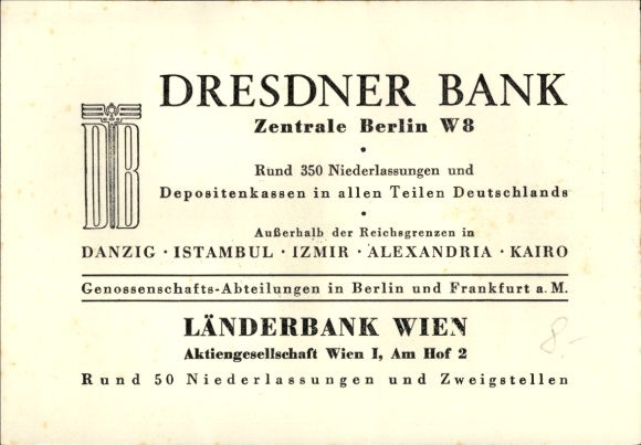 Stamps Postcard Int. Automobile and Motorcycle Exhibition Berlin 1939, Deutsche Bank, savings book