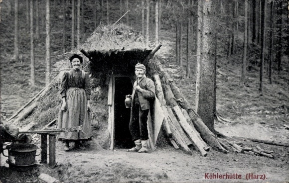 Ak Köhlerhütte im Thüringer Wald