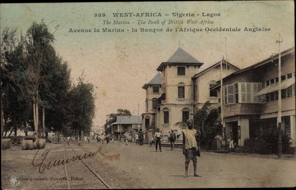 Ak Lagos Nigeria, The Marina, Bank of British West Africa