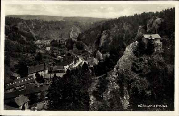 Postcard Rübeland Oberharz am Brocken, Panorama