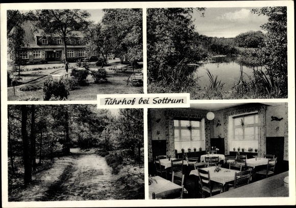 PC Sottrum in Lower Saxony, Inn zum Fährhof, Joh. Lüdemann, interior view