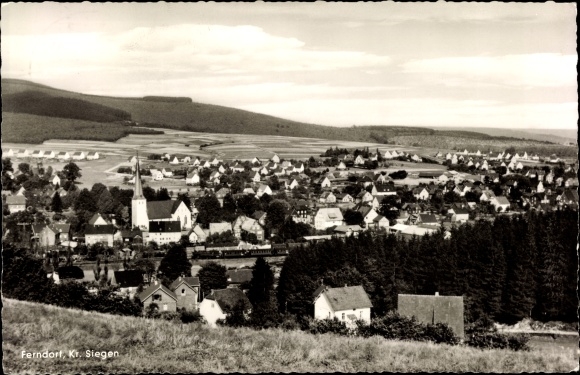 PC Ferndorf Kreuztal in Westphalia, Panorama