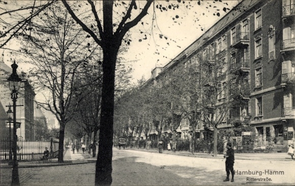PC Hamburg Mitte Hamm, Ritterstrasse, building