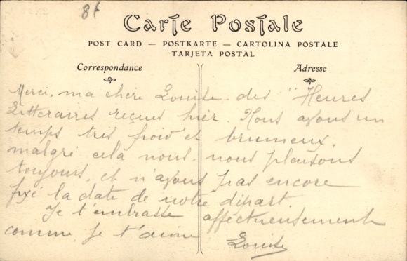 Postcard Yport Seine Maritime, Carrefour des Hortensias