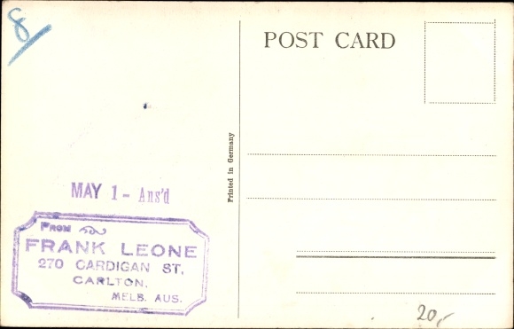 Postcard Australia, Aboriginal Corroboree