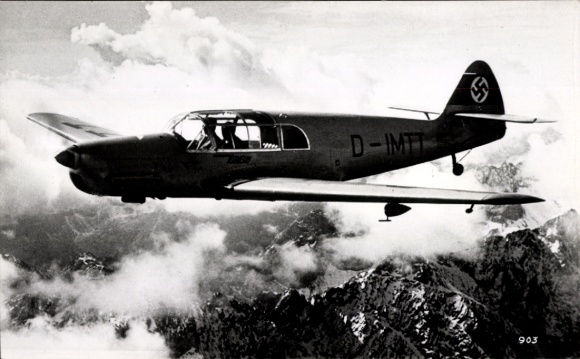 Ak Flugzeug D-IMTT 903, Luftwaffe, Me 108