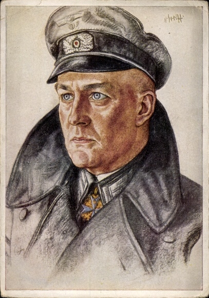 Artysta KP Willrich, Wolfgang, Horst von Wolff, dowódca pułku, Wehrmacht, VDA P 1 R 5 nr 2