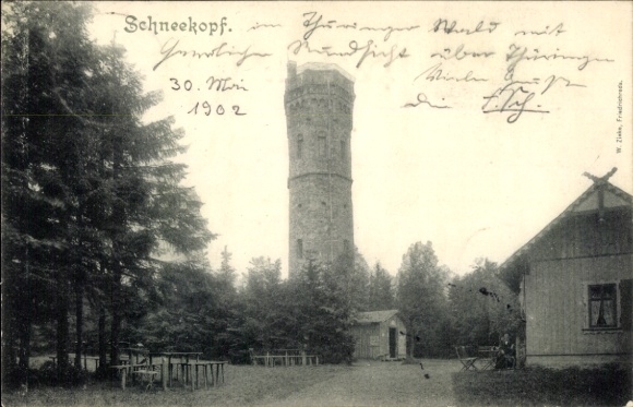 Ak Gehlberg Suhl in Thüringen, Schneekopf