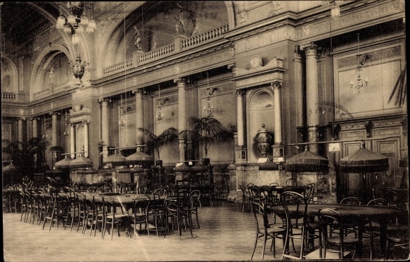 PC Ostend West Flanders, Interior du Kursaal, la Salle des Jeux, interior view