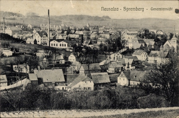 Ak Neusalza Spremberg in Sachsen, Gesamtansicht