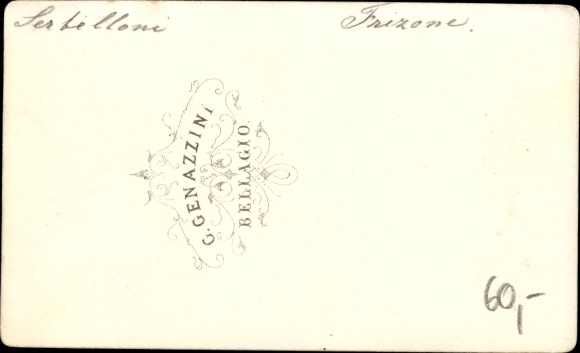 CDV Bellagio Lago di Como Lombardia, totaaloverzicht