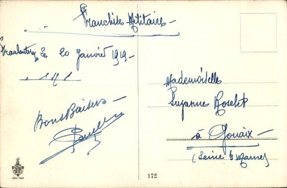 Postcard Saarlouis in Saarland, Hohenzollernring