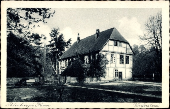 Ak Rotenburg an der Wümme, Oberförsterei