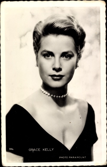 Postcard actress Grace Kelly, Princess Grace of Monaco