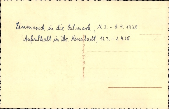 Postcard Wien 7. New Austria building, Ring Café Karl Breit, Wiener Straße 29, terrace, interior