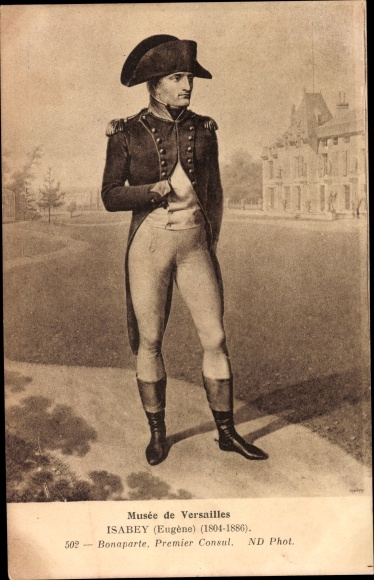 Artist PC Isabey, Napoleon Bonaparte, Portrait, Musée de Versailles
