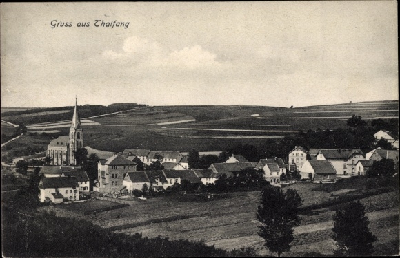 PC Thalfang in the Hunsrück, place with surroundings