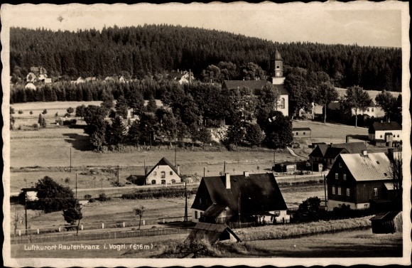Ak-diamantenkrans in Vogtland, gedeeltelijk zicht