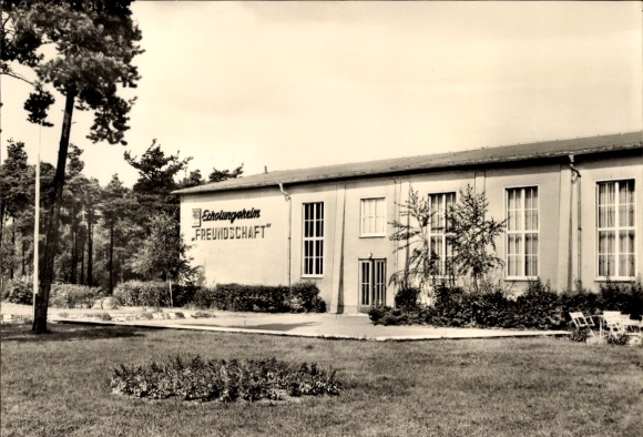 Postcard Rheinsberg in Brandenburg, FDGB Rest Home Friendship