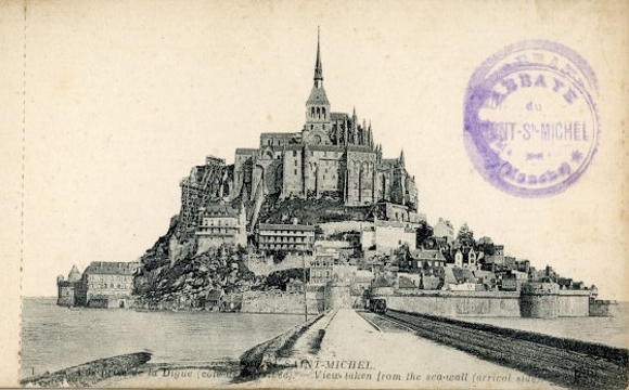 small album with 9 PCs from Le Mont Saint Michel Manche