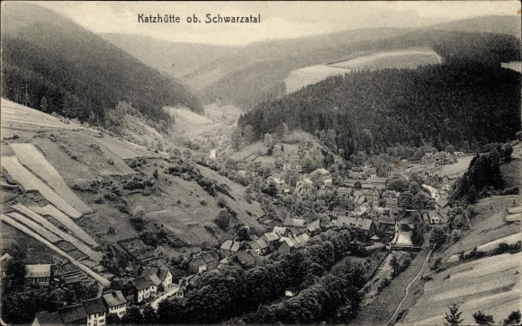 KP Katzhütte w Schwarzatal, widok ogólny