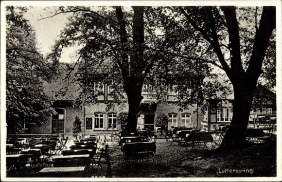 Postcard Königslutter am Elm, Waldrestaurant Lutterspring