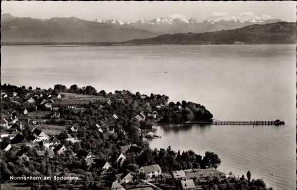 Ak Nonnenhorn am Bodensee, Fliegeraufnahme