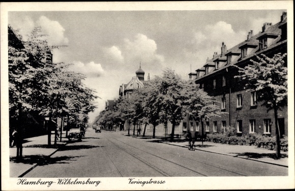 Ansichtkaart Hamburg Wilhelmsburg, Veringstrasse