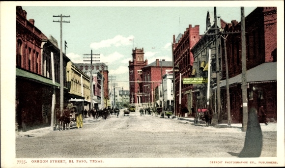 Ak El Paso Texas VS, Oregon Street
