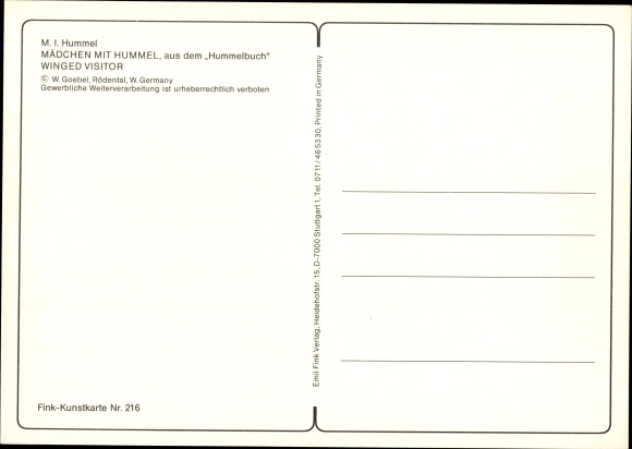 Artist Postcard Hummel, Berta, Air Defense