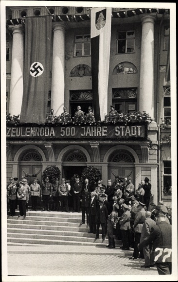 Foto Ak Zeulenroda Triebes Thüringen, 500 Jahrfeier der Stadt
