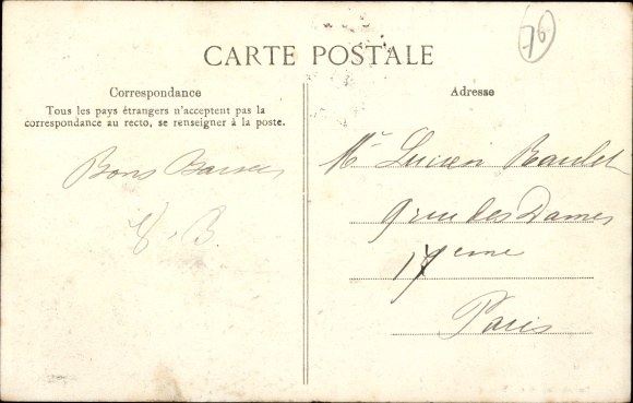 Postcard Yvetot Seine Maritime, Rue Ferdinand Lechevallier