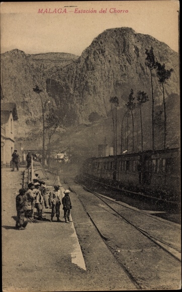 AK Málaga Andalusia Spain, Estacion del Chorro