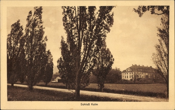PC Schloßkulm Uhlstädt Kirchhasel Thuringia, view of Kulm Castle