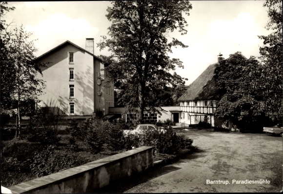 Ak Barntrup Kreis Lippe, Paradiesmühle