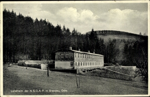 Ak Brandau in het Odenwald Modautal, landhuis van de NSDAP