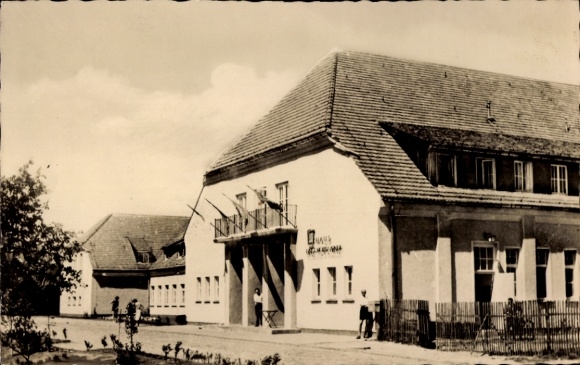 Postcard Ostseebad Dierhagen, Haus Ernst-Moritz-Arndt