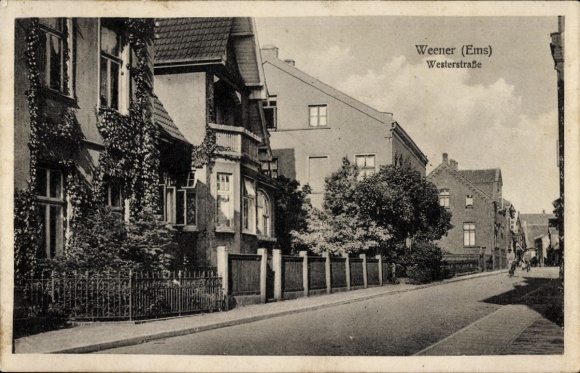 Ak Weener Ostfriesland, Westerstraße